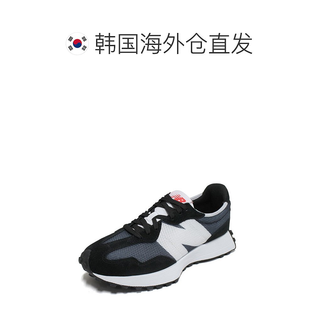 韩国直邮[New Balance] 327 LIFESTYLE 运动鞋 黑色 轻便鞋 运动 - 图1