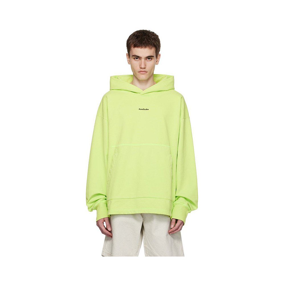 韩国直邮ACNE STUDIOS23FW毛衣男BI0182 44627BV2 FLUO GREEN - 图0