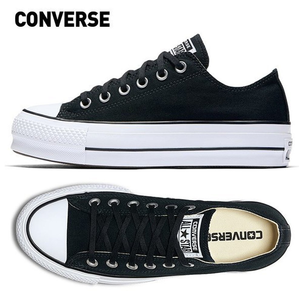 韩国直邮Converse 帆布鞋 Chuck Taylor 全明星黑色 560250C-001 - 图2