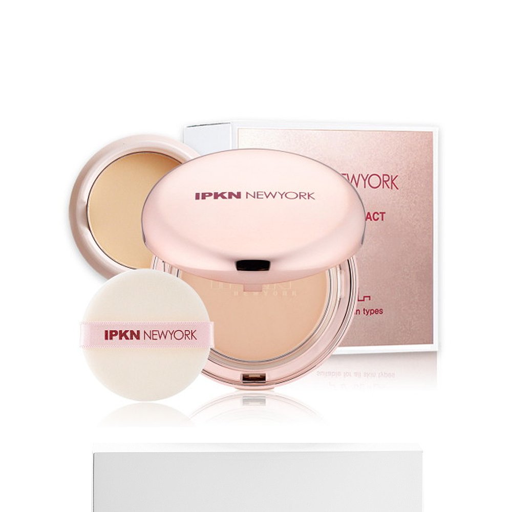 韩国直邮[ipkn] IPKN Satin Finish Pact (Stone + Refill) - 图3