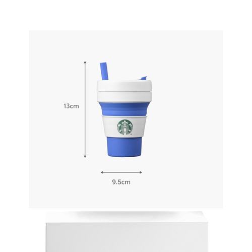 韩国直邮STARBUCKS新款星巴克卡可爱隔热吸管杯355ml-图3