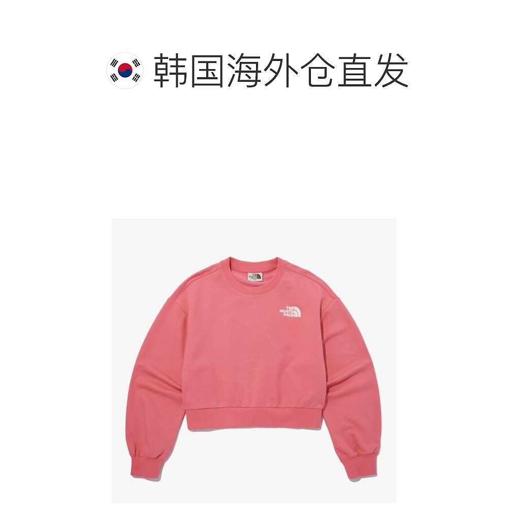 韩国直邮[Northface] T恤 UQCNM5MP31L 女士 Compy Sweat衬衣 - 图1