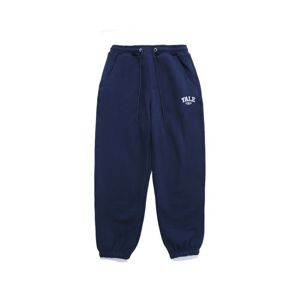 韩国直邮YALE(23FW) 2 TONE ARCH SWEAT PANTS NAVY运动裤YA10PT-图0