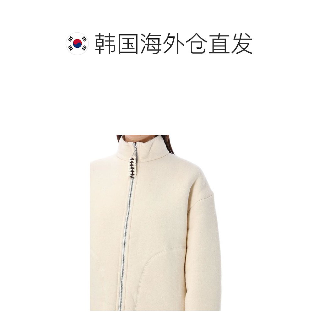 韩国直邮JIL SANDER24SS外套女24PJ40BN0156J20088 106EGGSHELL - 图1