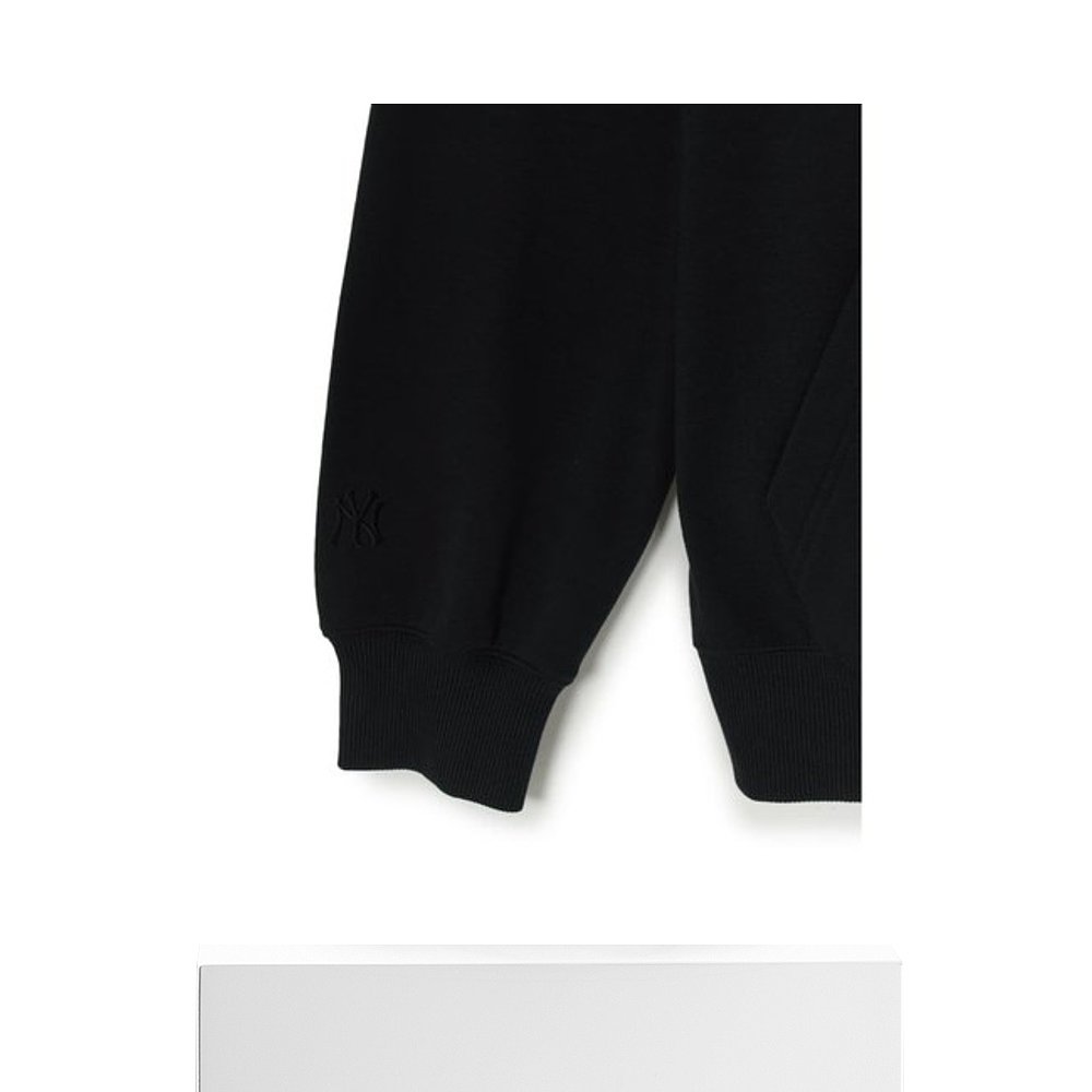 韩国直邮MLB 基本款小徽标磨毛连帽衫 (3AHDB0256-50BKS)卫衣 - 图3