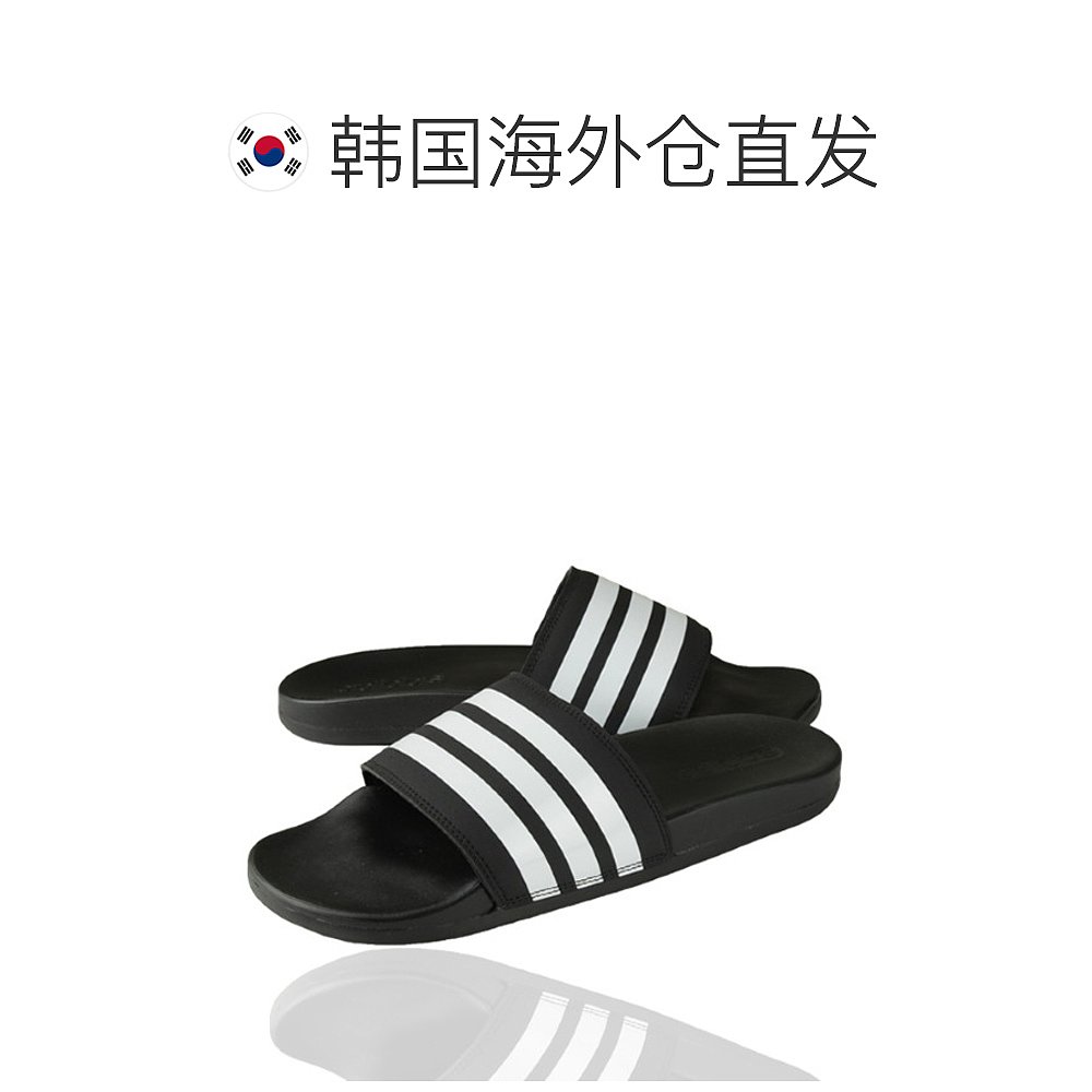 自营｜adidas阿迪达斯拖鞋时尚经典休闲舒适简约日常AP9971凉拖-图1