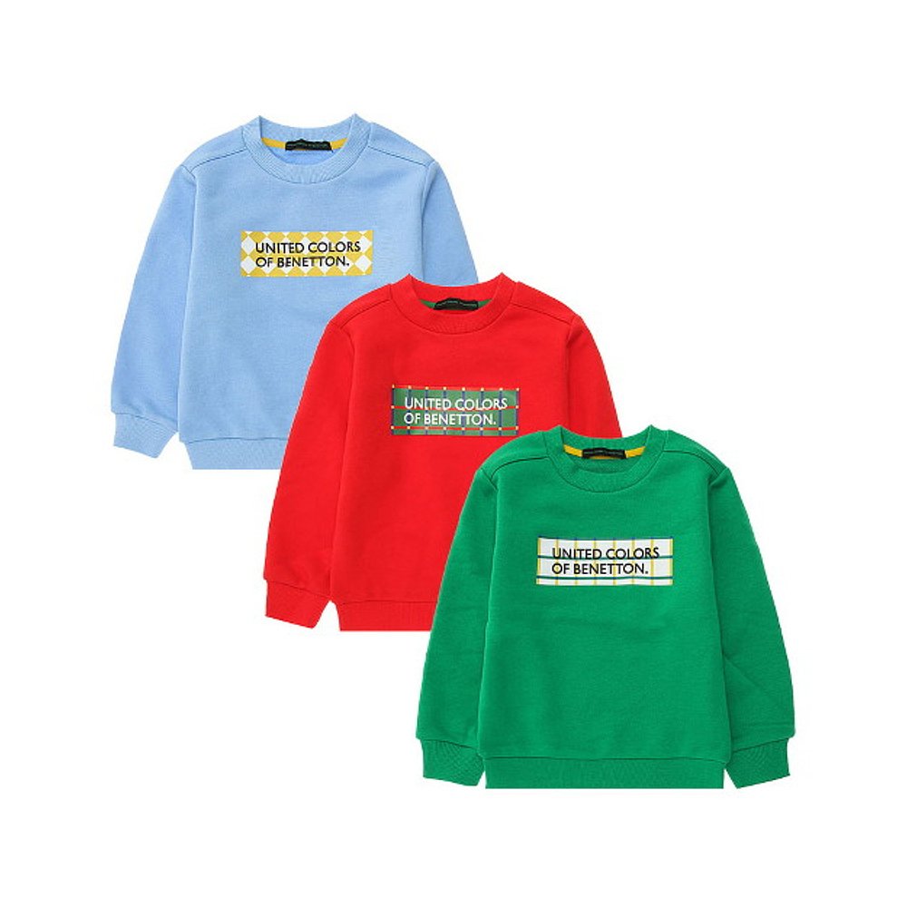 韩国直邮[Benetton Kids] QAMT10261冬季风格 MTM T恤-图0