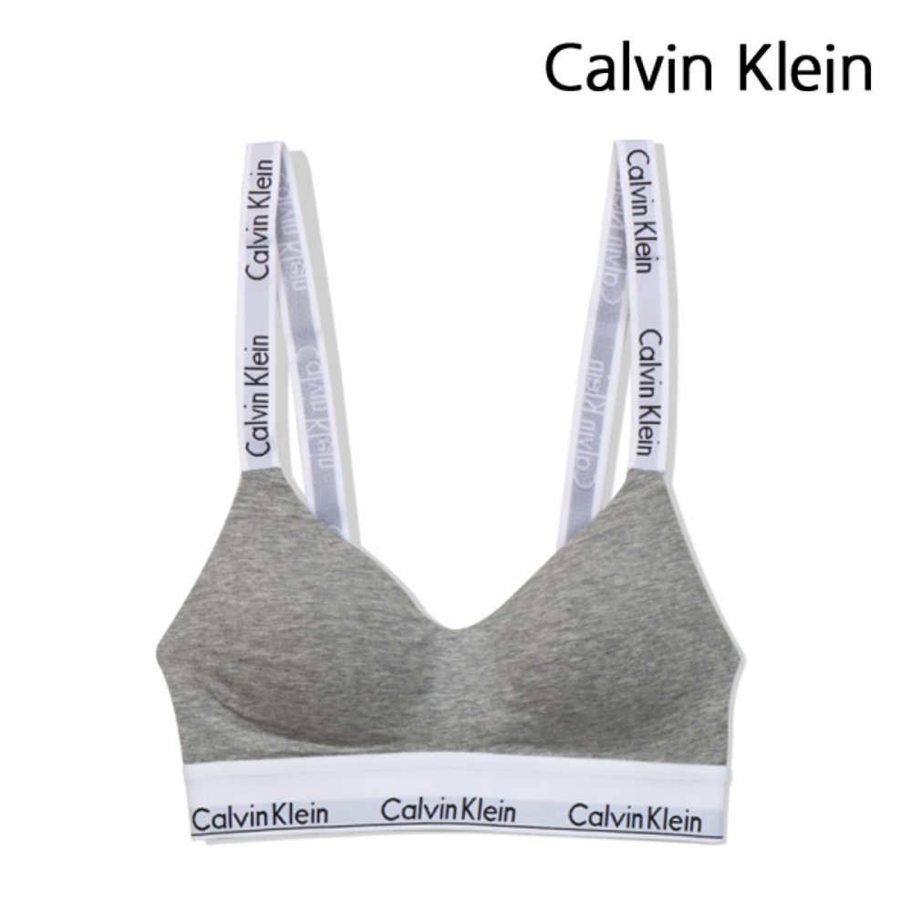 韩国直邮Calvin Klein 文胸 Calvin Klein 女士内衣 文胸 灰色 QF - 图2