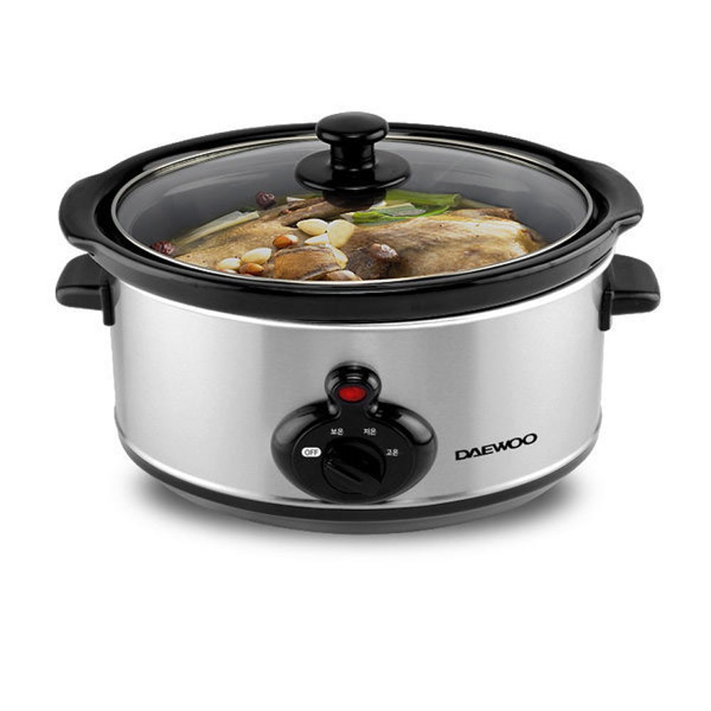 韩国直邮Daewoo 电饭煲 Slow Cooker 3.5升麦饭石鸡蛋参鸡汤 DEC- - 图2