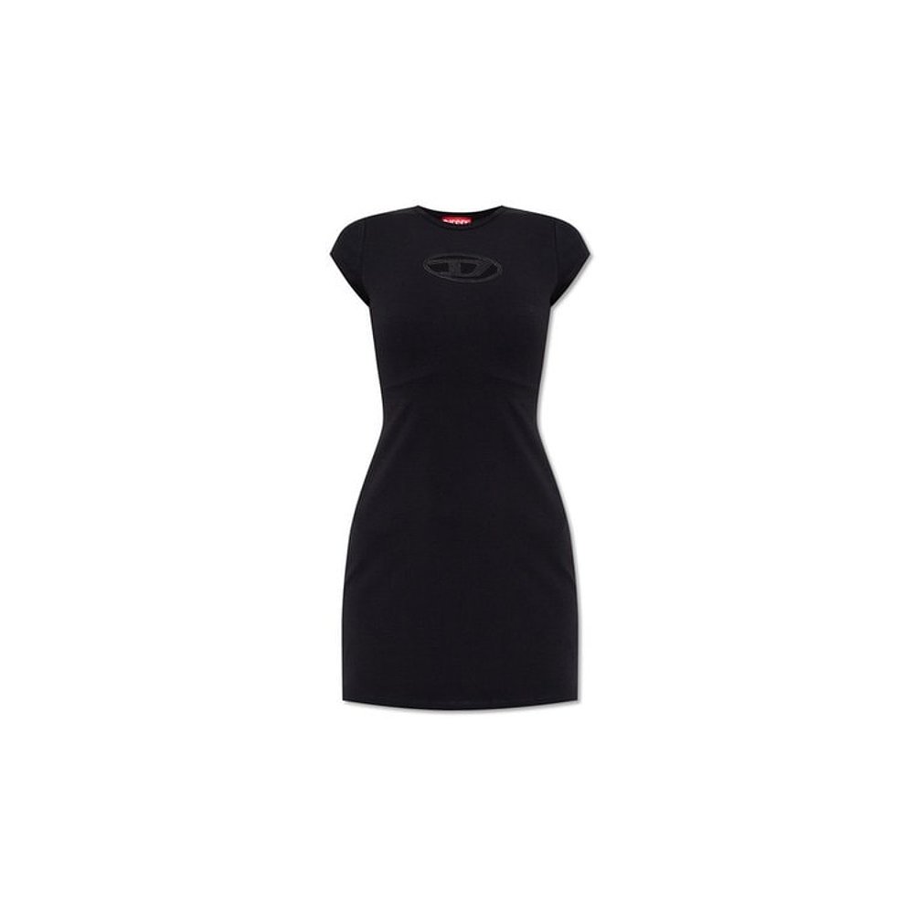 韩国直邮DIESEL Diesel D Angel 黑色短裙 A06270 0AFAA 9XXA - 图0