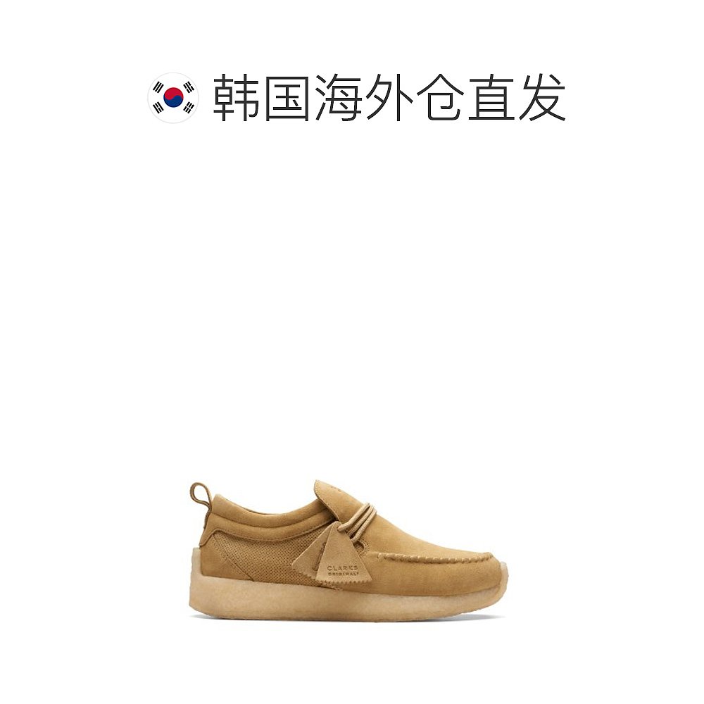 韩国直邮CLARKS 男士休闲皮鞋MAYCLIFFE LIGHT SAND 26173378 CLA - 图1