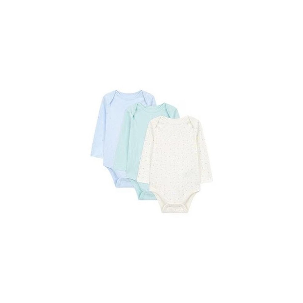 韩国直邮GAP Kids T恤 Baby/Multi/Long Sleeved/Bodysuit/3PACK/