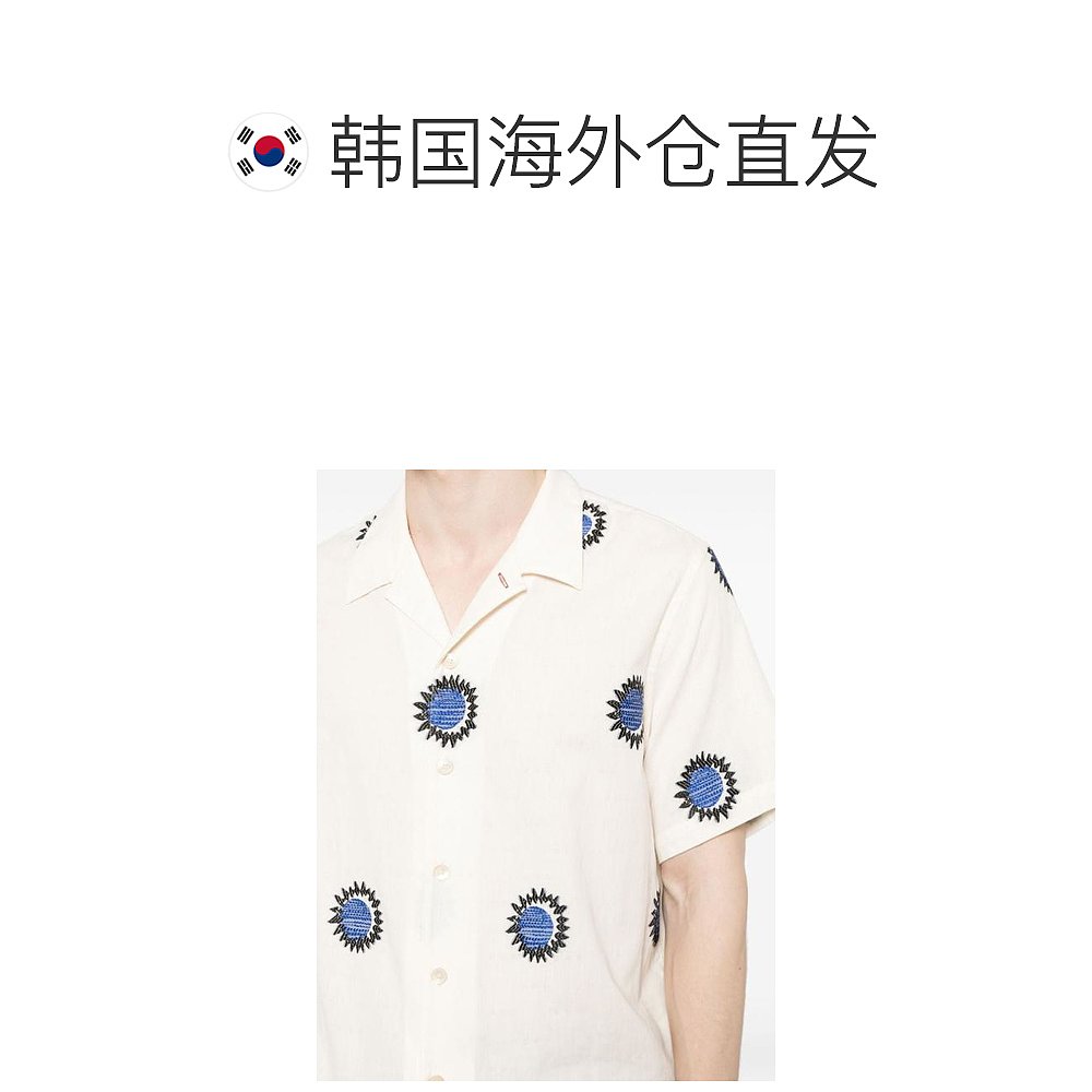 韩国直邮PAUL SMITH24SS长袖衬衫男M2R695U M2203640White - 图1