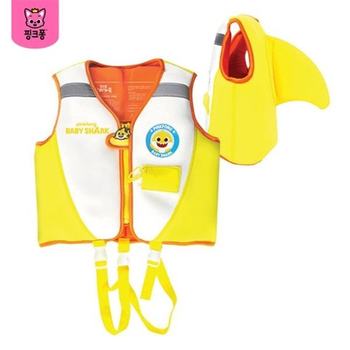 Korea Direct Mail Pinkfong Swimsuit Bottom [Pinkpong] Pink Shark Composite Fabric Swimming