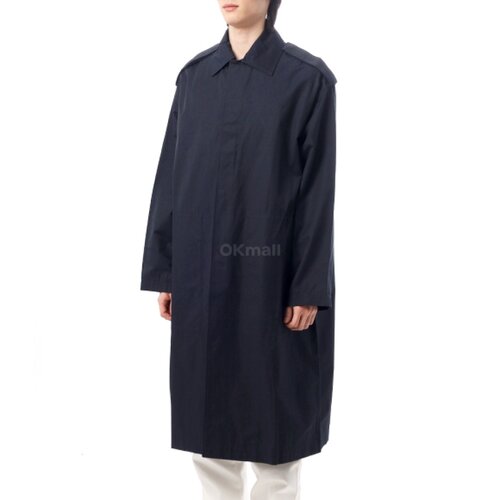 韩国直邮STUDIO NICHOLSON MARQUE MAC 大衣深海军蓝 (972) 外套 - 图0