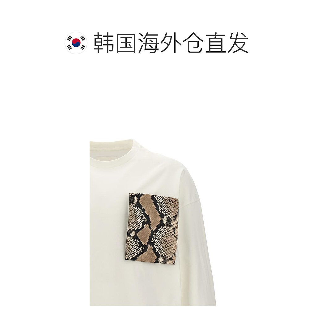 韩国直邮JIL SANDER24SS短袖T恤男J21GC0159J20035102 White - 图1