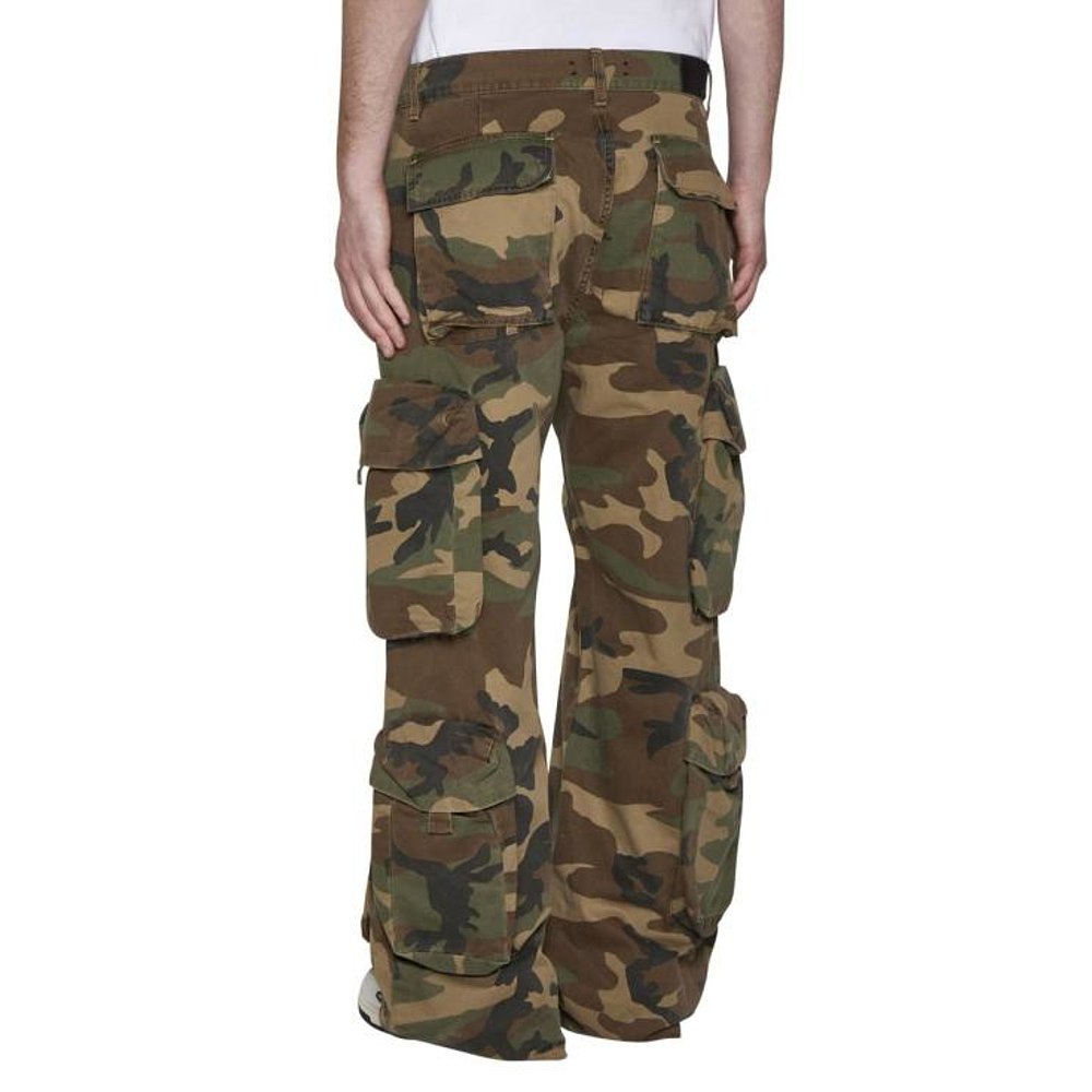 韩国直邮AMIRI24SS短裤男PS24MDF013 GREENCAMOGREEN CAMO - 图2