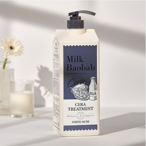 韩国直邮Milk baobab迷珂宝白麝香洗发水保湿温和嫩肤1200ml正品 - 图2