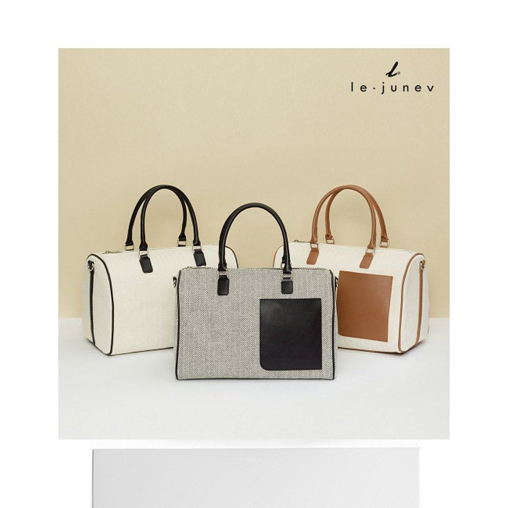 韩国直邮[lejunev]口袋斜挎包 天猫国际探物韩国女士包袋