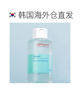 韩国直邮CellFusionC秀肤生弱酸性屏障洁肤水500ml温和卸妆正品