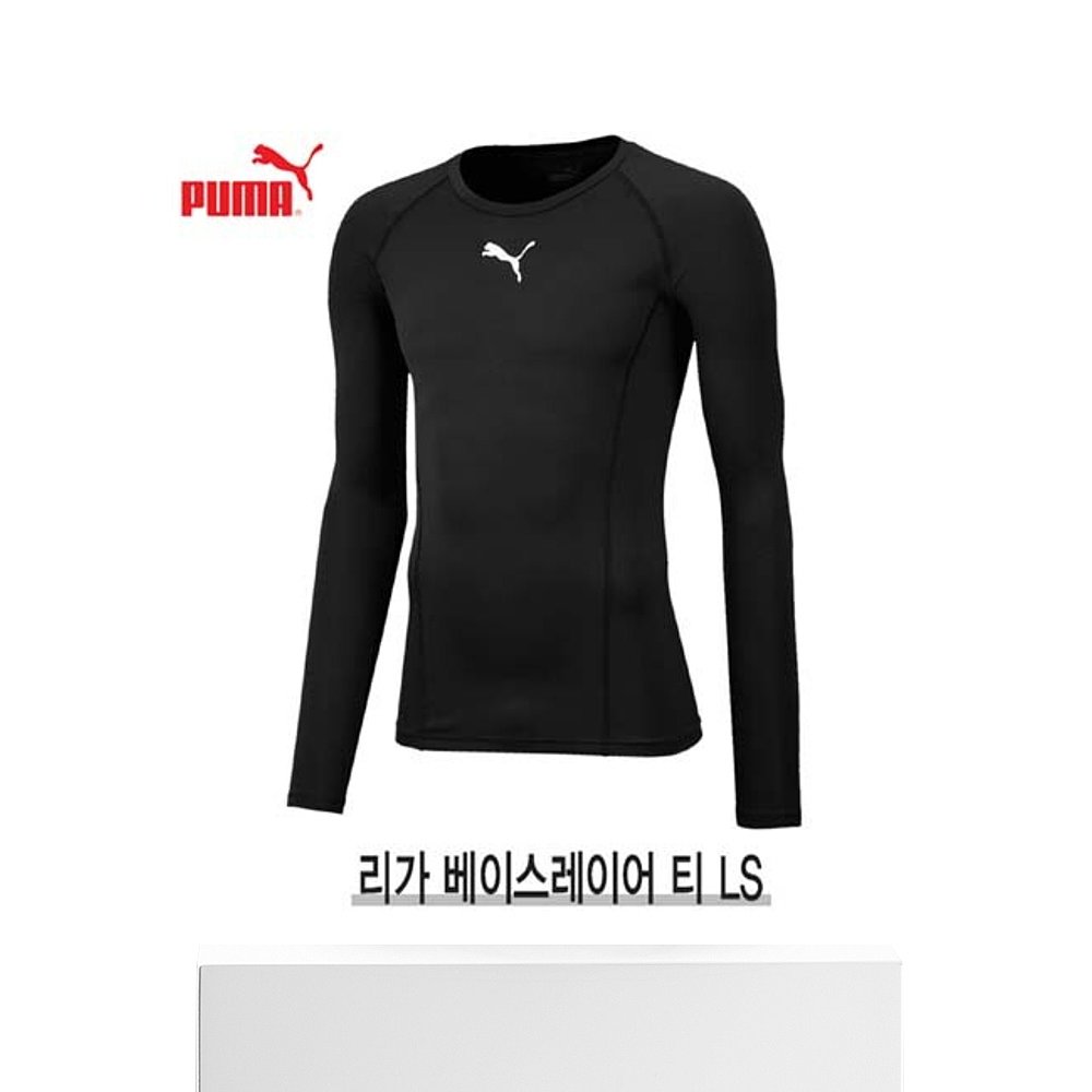 韩国直邮[PUMA] LIGA 基本款 T恤 LS 65592003 功能性/运动服饰/ - 图3