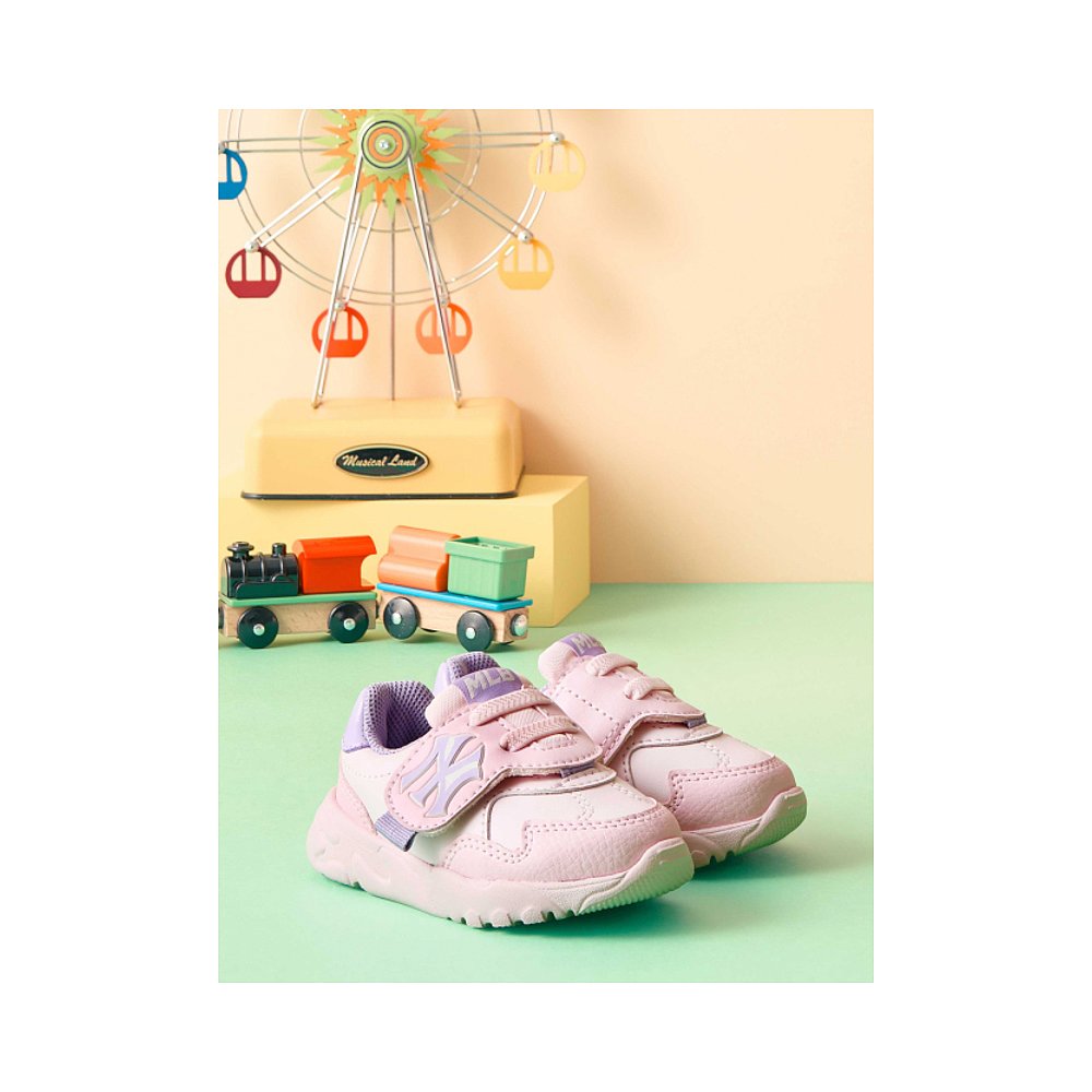 韩国直邮MLB KIDS 童鞋7ASHC1B4N-50PKL儿童运动鞋老爹鞋 - 图0