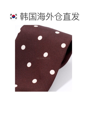 韩国直邮DRAKE'S 大号斑点 34 盎司平纹领带 (DR1AAS 25141-03-30