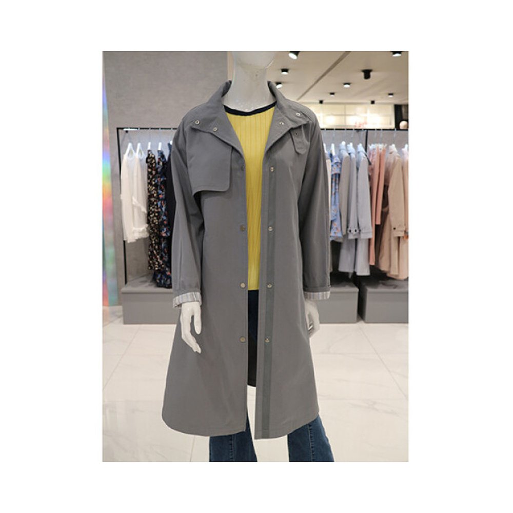 韩国直邮ab.f.z 风衣 [Ab.fz] Neck Point Trench Coat (AFS2RR01 - 图0