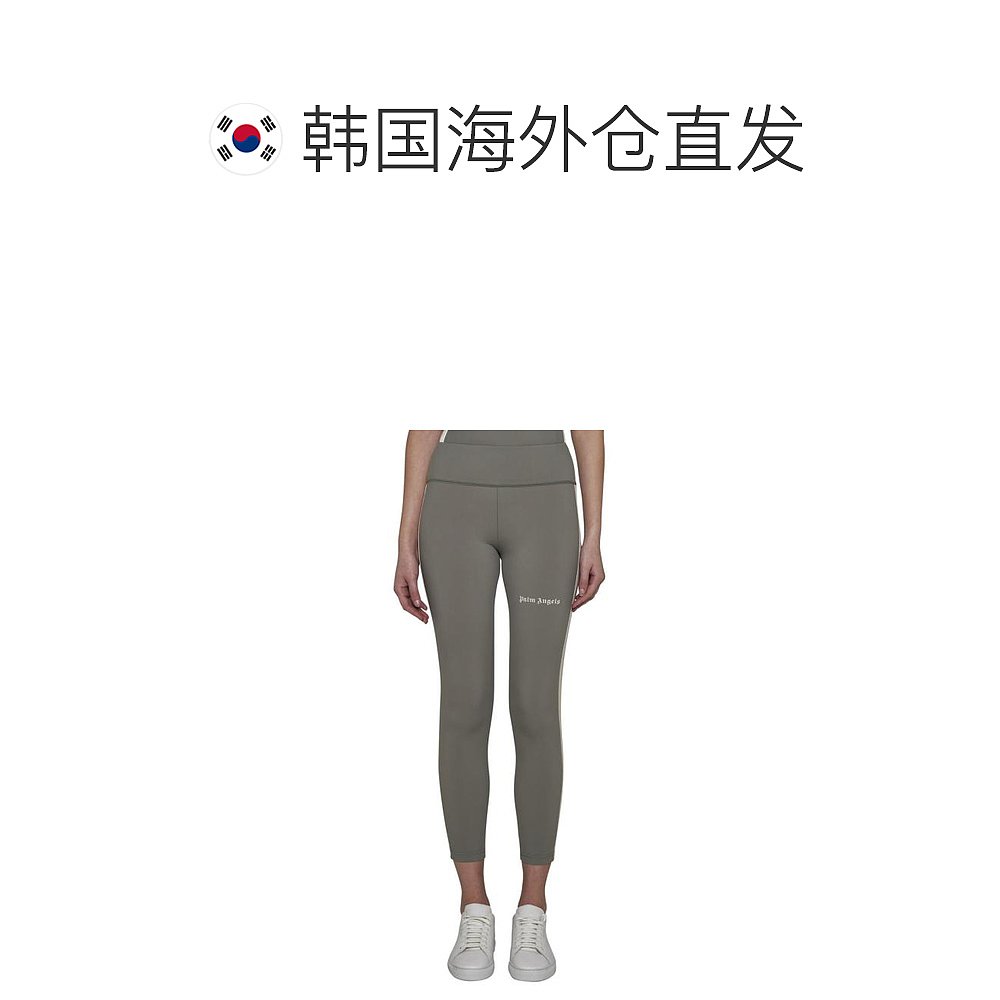 韩国直邮PALM ANGELS24SS短裤女PWVG008S24FAB001 6303KAKI OFF W - 图1