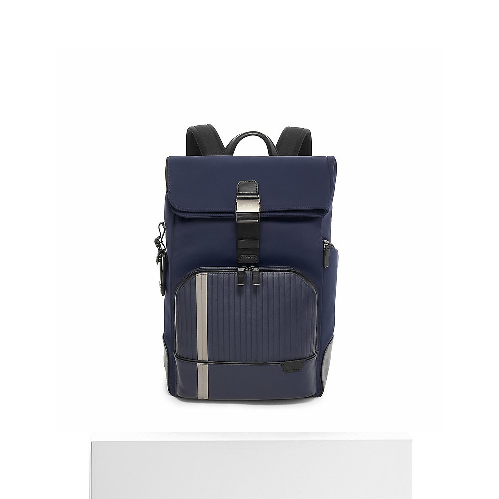 韩国直邮途明 TUMI HARRISON OSBORN ROLL TOP BACKPACK MIDNIGHT - 图3