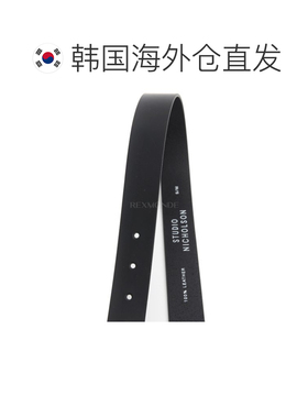 韩国直邮STUDIO NICHOLSON 深海军蓝皮带 (971) 腰带