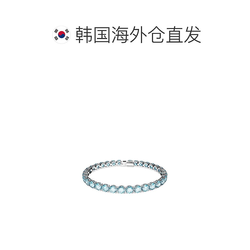 【韩国直邮】SWAROVSKI施华洛世奇蓝钻简约时尚手链 M水晶饰品-图1