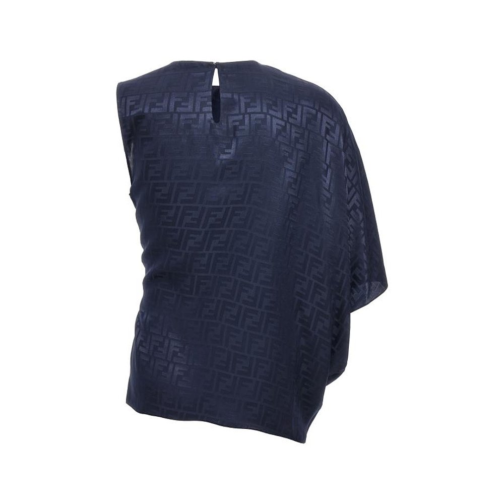 韩国直邮FENDI23FW短袖T恤女FS8109AJ0ZF1M2F Blue-图0