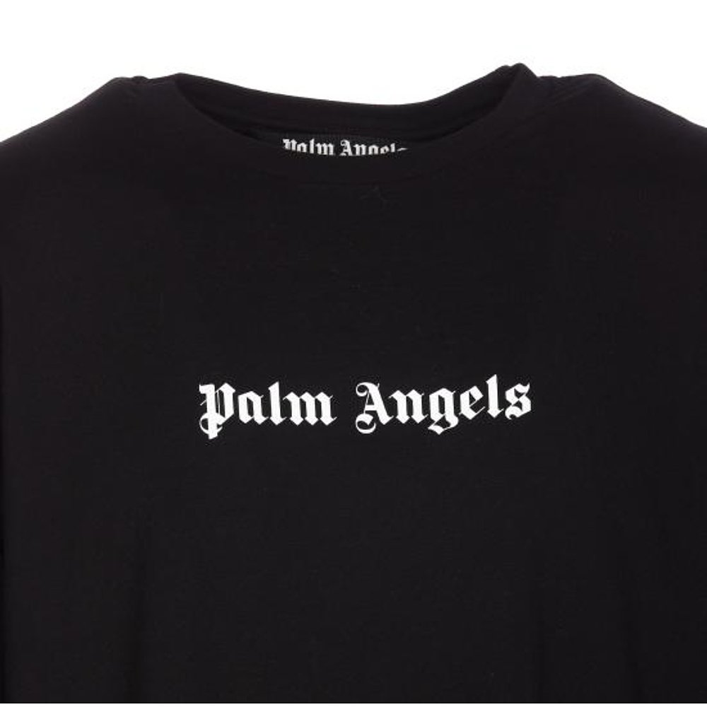 韩国直邮PALM ANGELS24SS短袖T恤男PMAA089S24JER002 1001Black - 图2