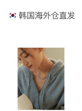 韩国直邮TATIANA 灰白色珍珠项链TATI301564730