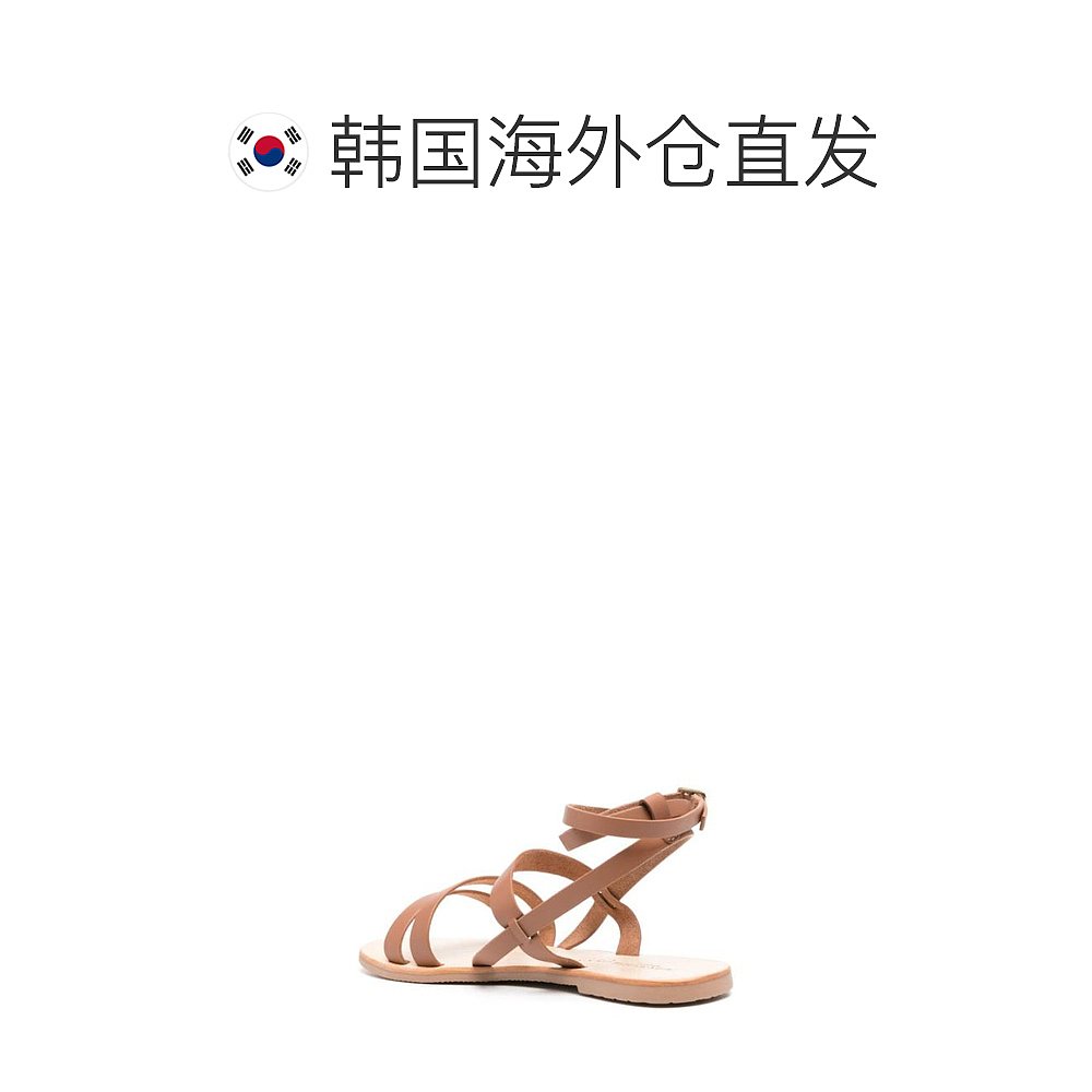 韩国直邮MANEBI24SS凉鞋女L96Y0TAN Leather Brown - 图1