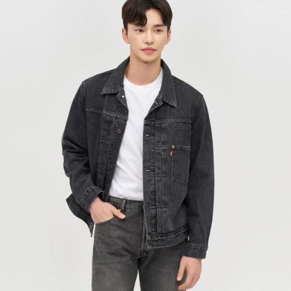 韩国直邮LEVIS 短外套 Levis/Type/Trucker Jacket/A3174-0000 - 图2