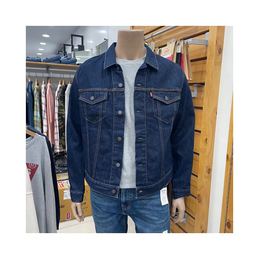 韩国直邮LEVIS夹克 Levis/Men/Denim/Trucker Jacket/72334-0557-图0