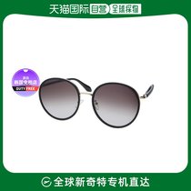 (South Korea Straight Mail) PAULJOE Sister Paolo Jo Sisters Black Round Frame Personality Sunglasses SPE