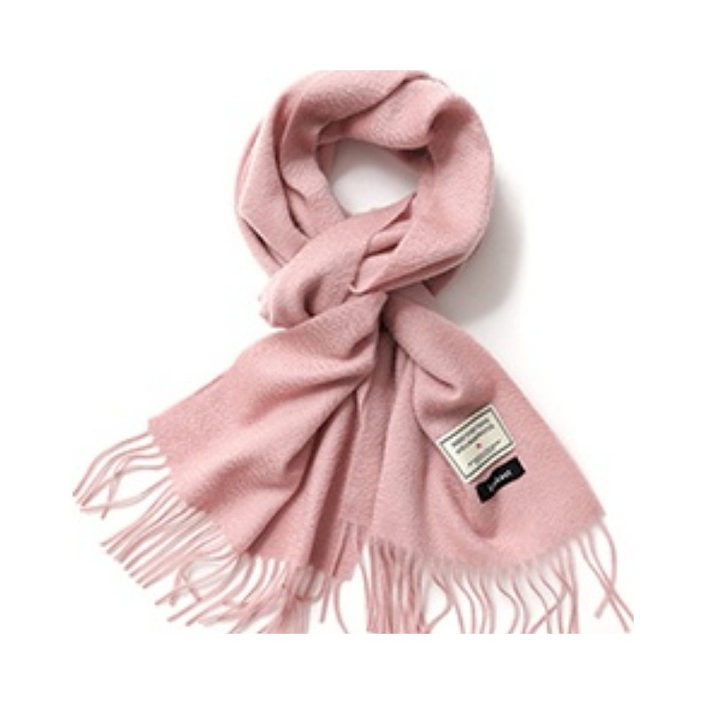 韩国直邮[LOOKAST]PINK  CASHMERE SCARF羊绒围巾粉色 - 图0