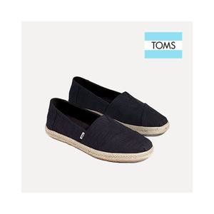 韩国直邮[TOMS] [正式] ALPHA LOFTA WOVEN 帆布休闲鞋 黑色