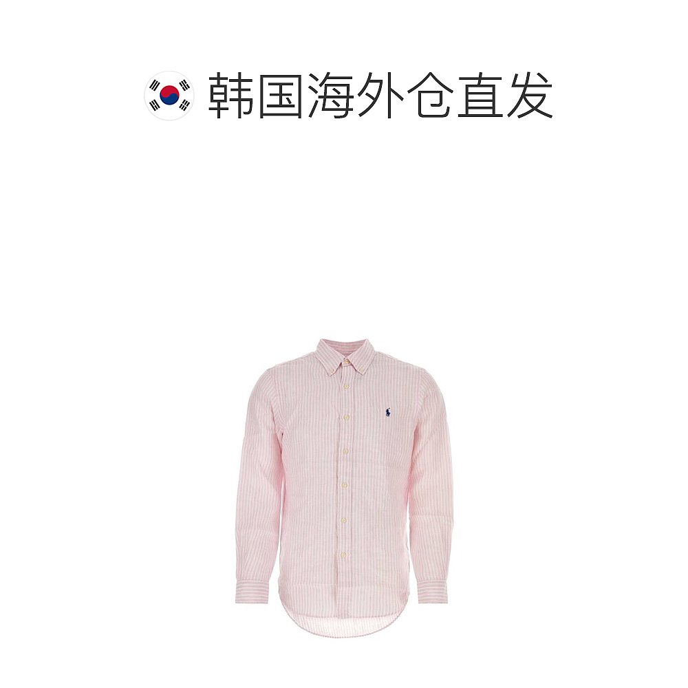 韩国直邮POLO RALPH LAUREN24SS长袖衬衫男710873446 002 Strippe - 图1