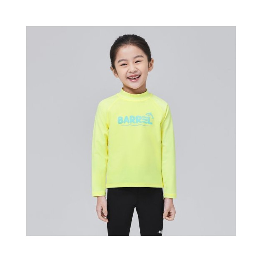 韩国直邮BARREL儿童时尚防晒服KIDS ESSENTIAL RASH GUARD PALE-图0