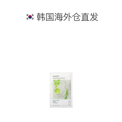 Innisfree悦诗风吟真萃鲜润精致补水面膜10片保湿滋润茶树贴片-图1