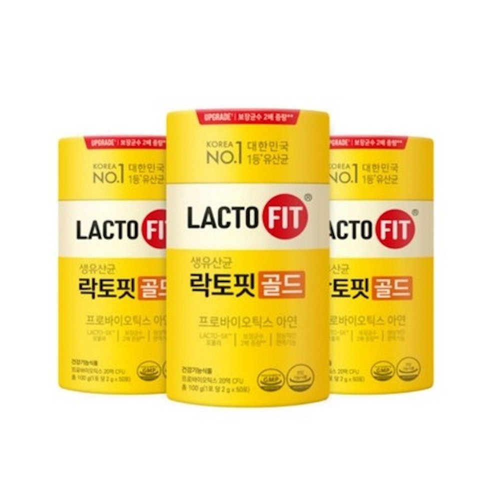 韩国直邮钟根堂LACTOFIT乐多飞全家益生菌50包*3盒调理肠胃 - 图2