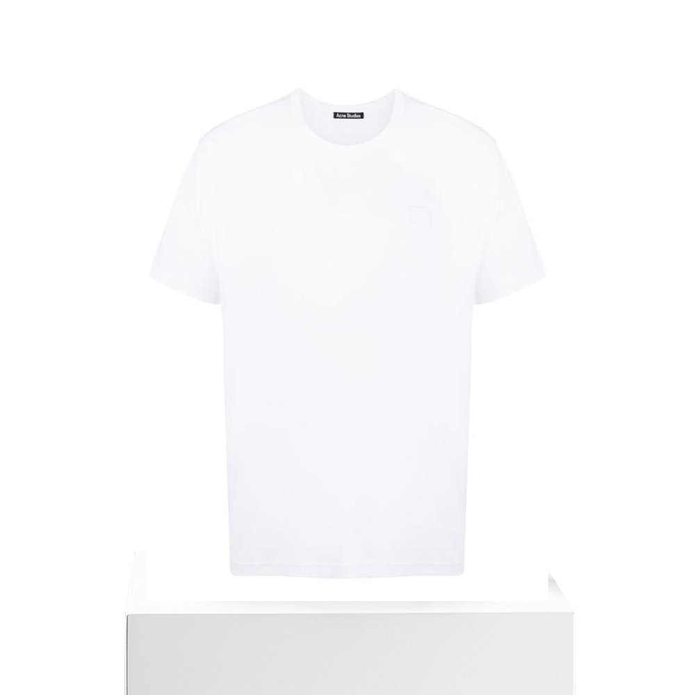 韩国直邮ACNE STUDIOS24SS短袖T恤女CL0205 183White - 图3