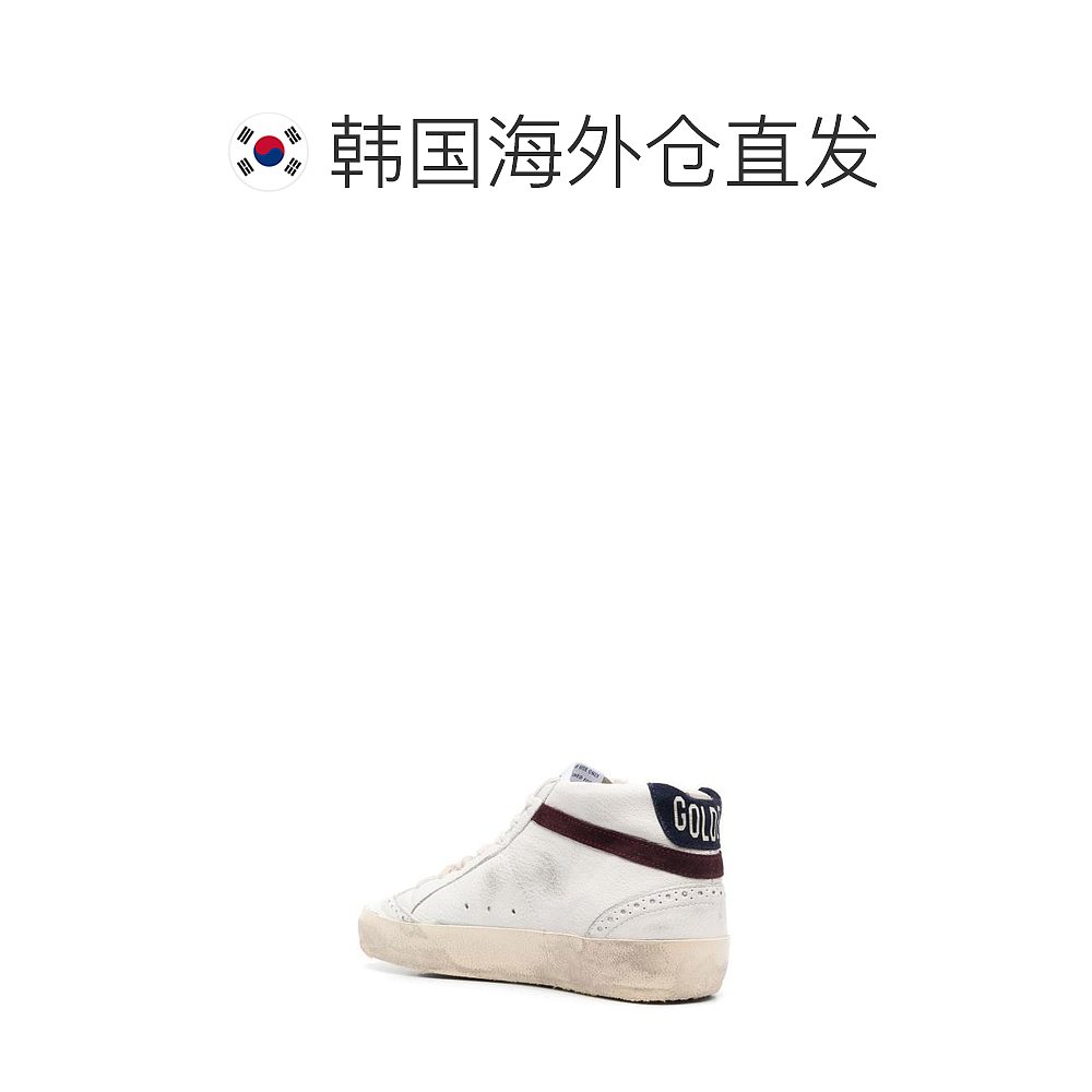 韩国直邮GOLDEN GOOSE23FW平板鞋女GWF00122F004160WHITE-图1