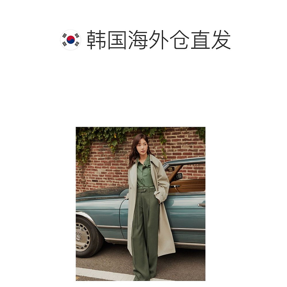 韩国直邮[ON& ON]拉格伦双排扣设计风衣外衣 NEW2AR816-图1