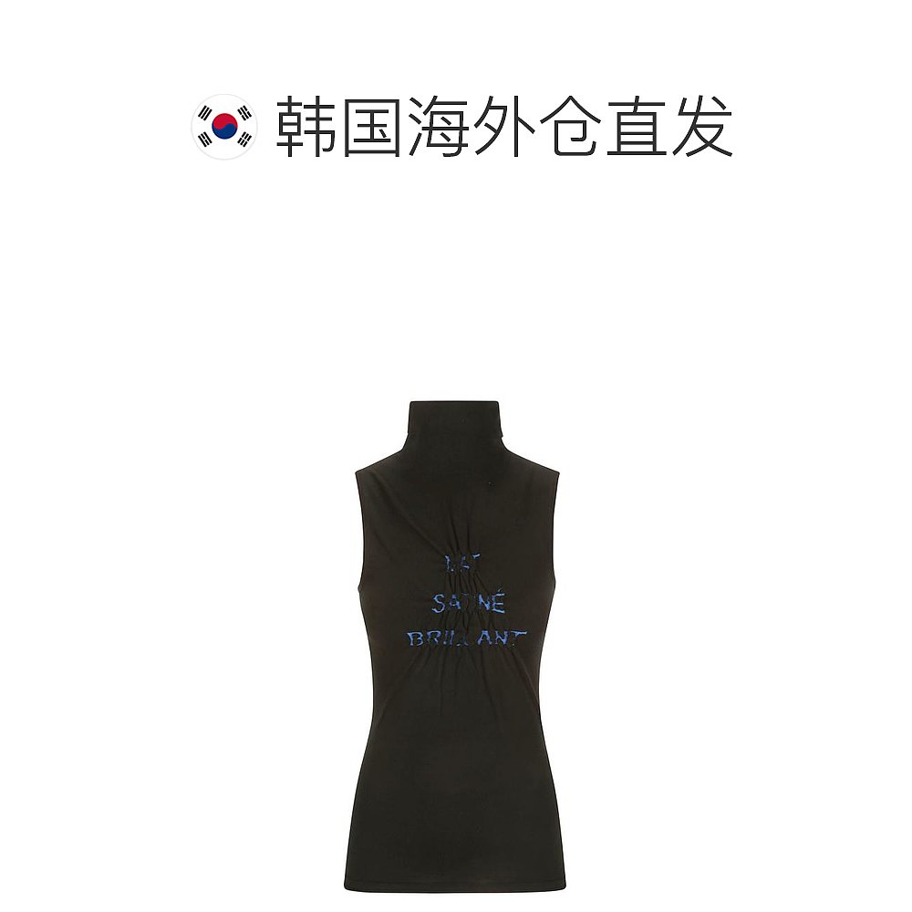 韩国直邮MM6 MAISON MARGIELA24SS短袖T恤女S62NC0155M13016 001J - 图1