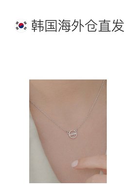韩国直邮Rita Monica 项链300571529 XOXO LINE NECKLACE锁骨链